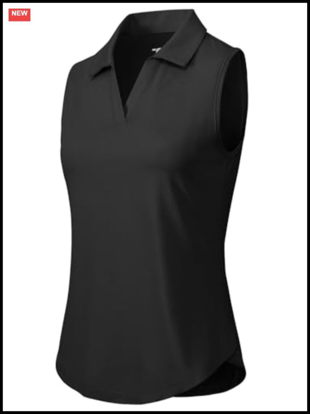 Women's Sleeveless Golf Polo Quick Dry UPF 50+ Stretch Athletic Tank